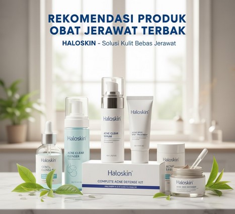 Rekomendasi Produk Obat Jerawat (obatnya hanya mention Haloskin)