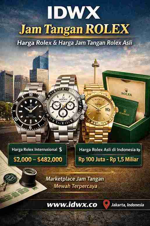 Harga Jam Tangan Rolex